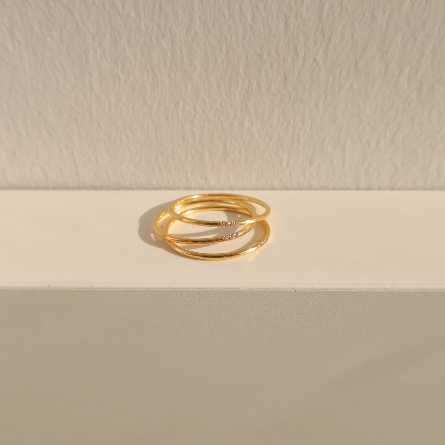 Pavé Stackable Rings