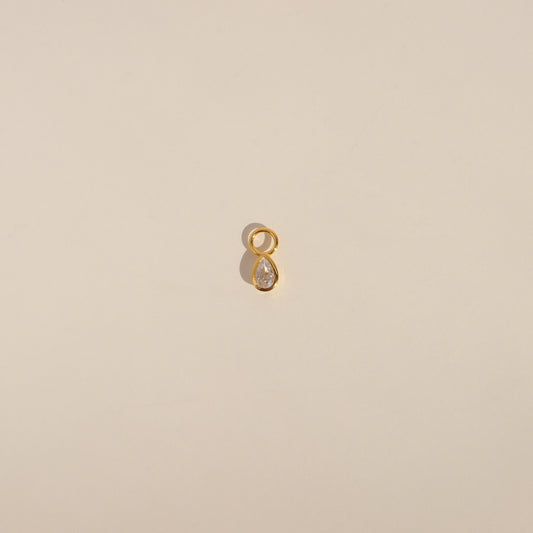 Teardrop Earring Charms (Single)