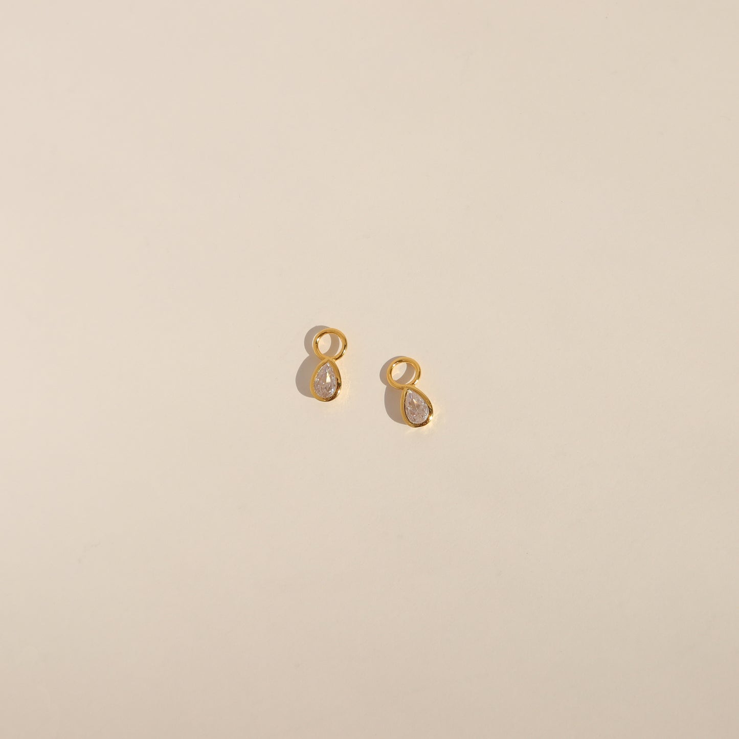 Teardrop Earring Charms (Single)