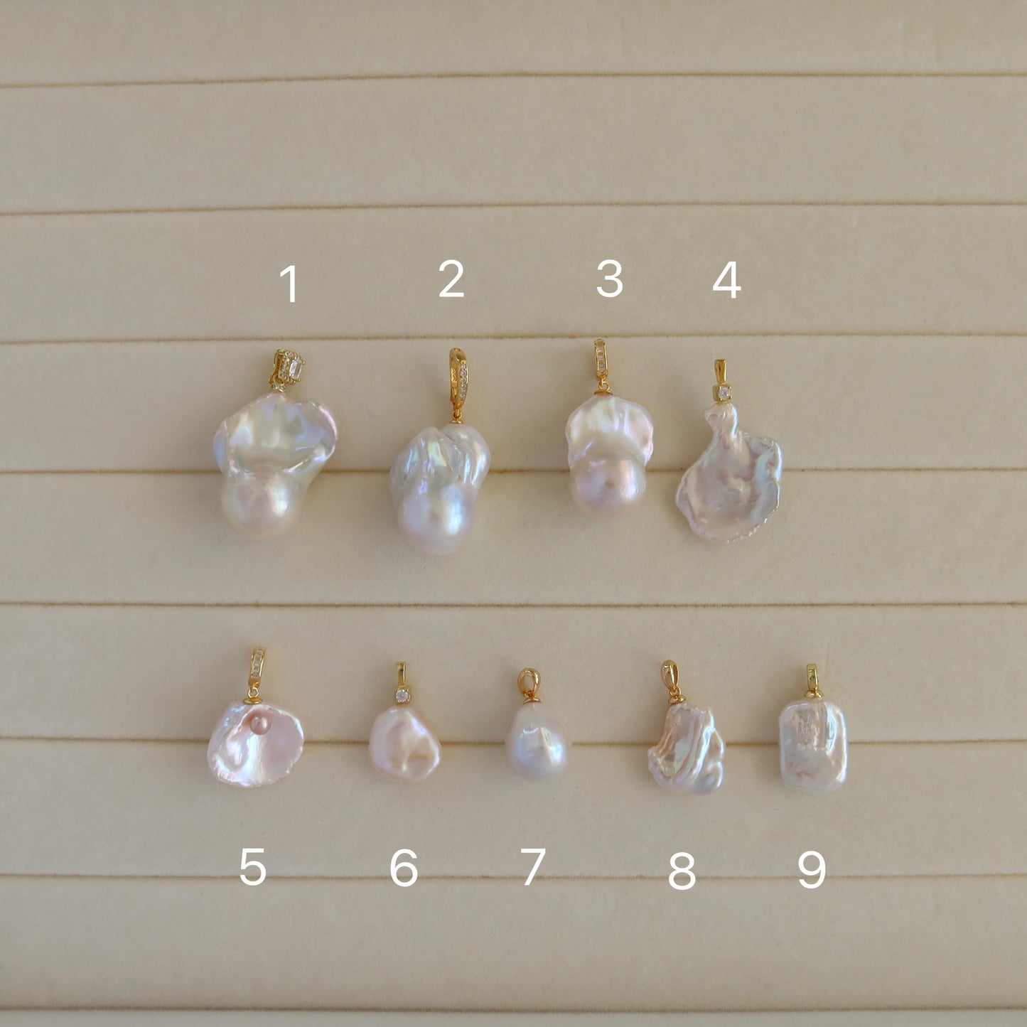 Keshi Pearl Pendant - 4