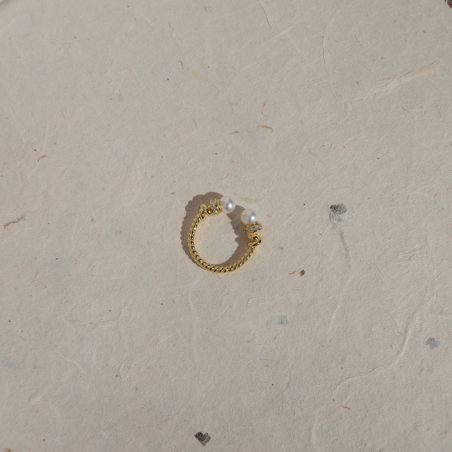 奎因珍珠戒指