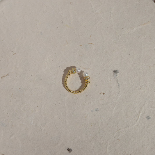 奎因珍珠戒指
