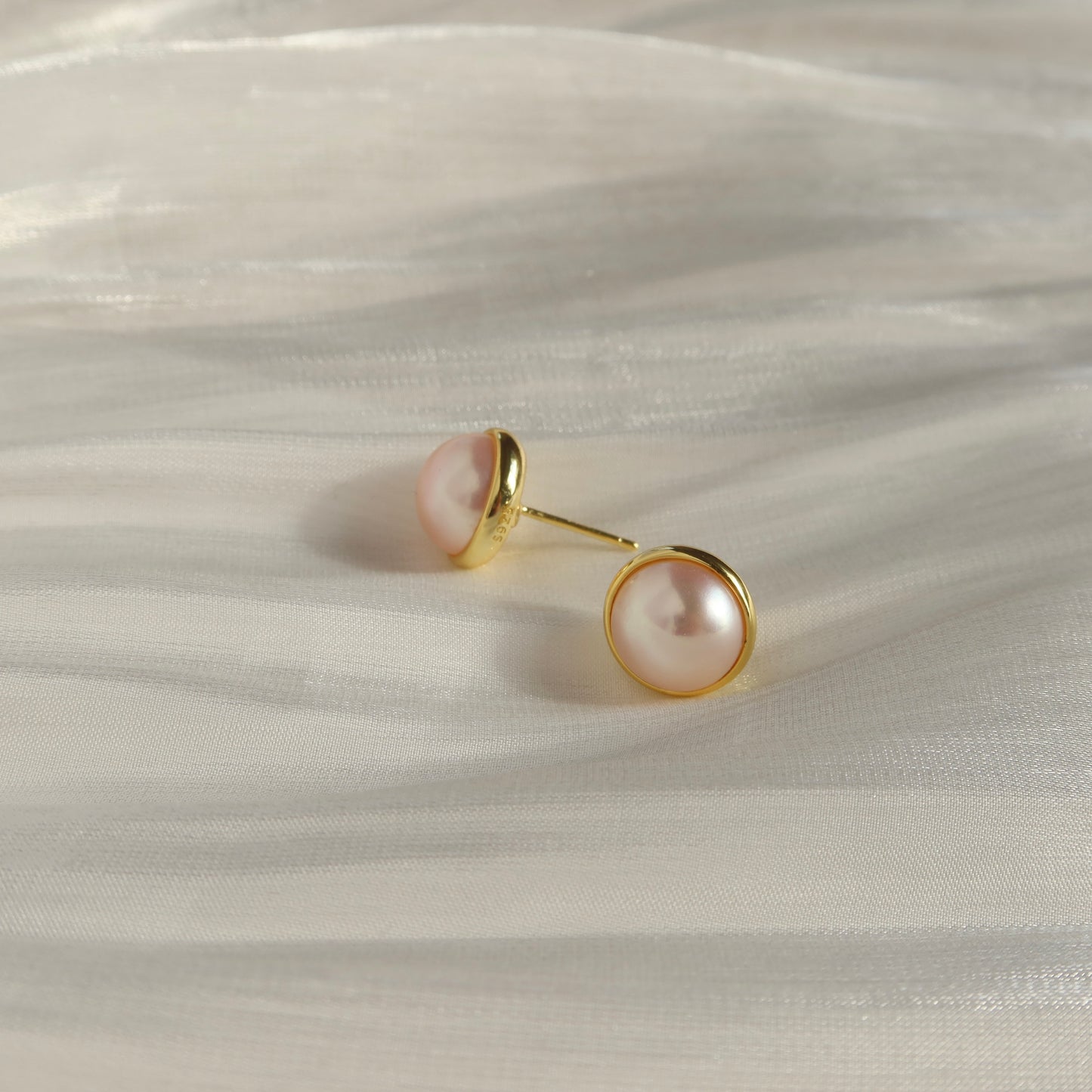 Mabe Pearl Studs