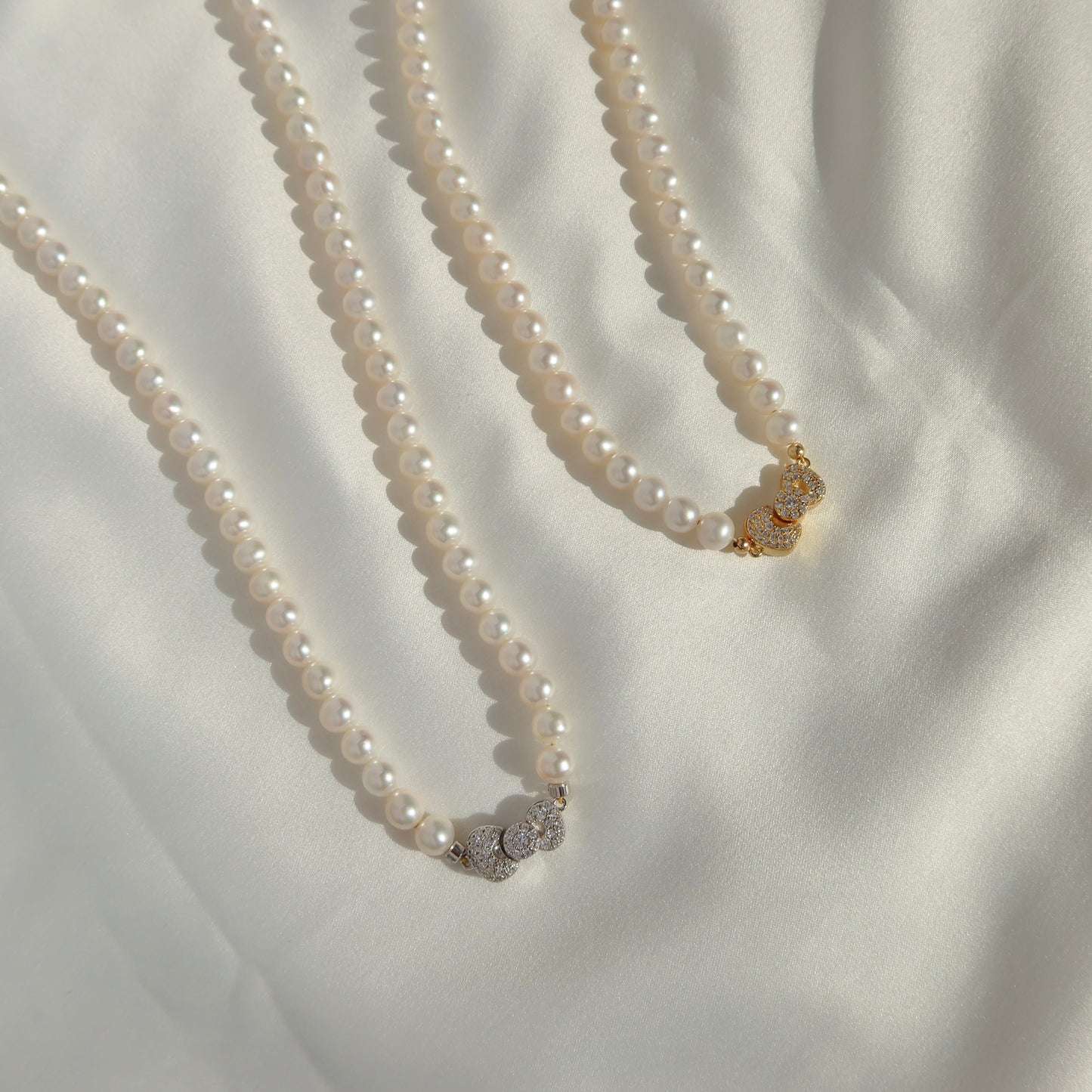 Hello Kitty Pearl Necklaces