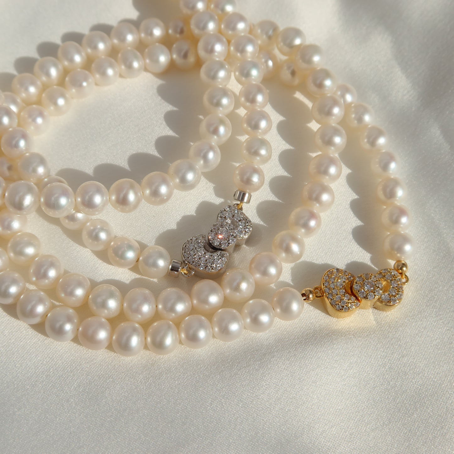 Hello Kitty Pearl Necklaces