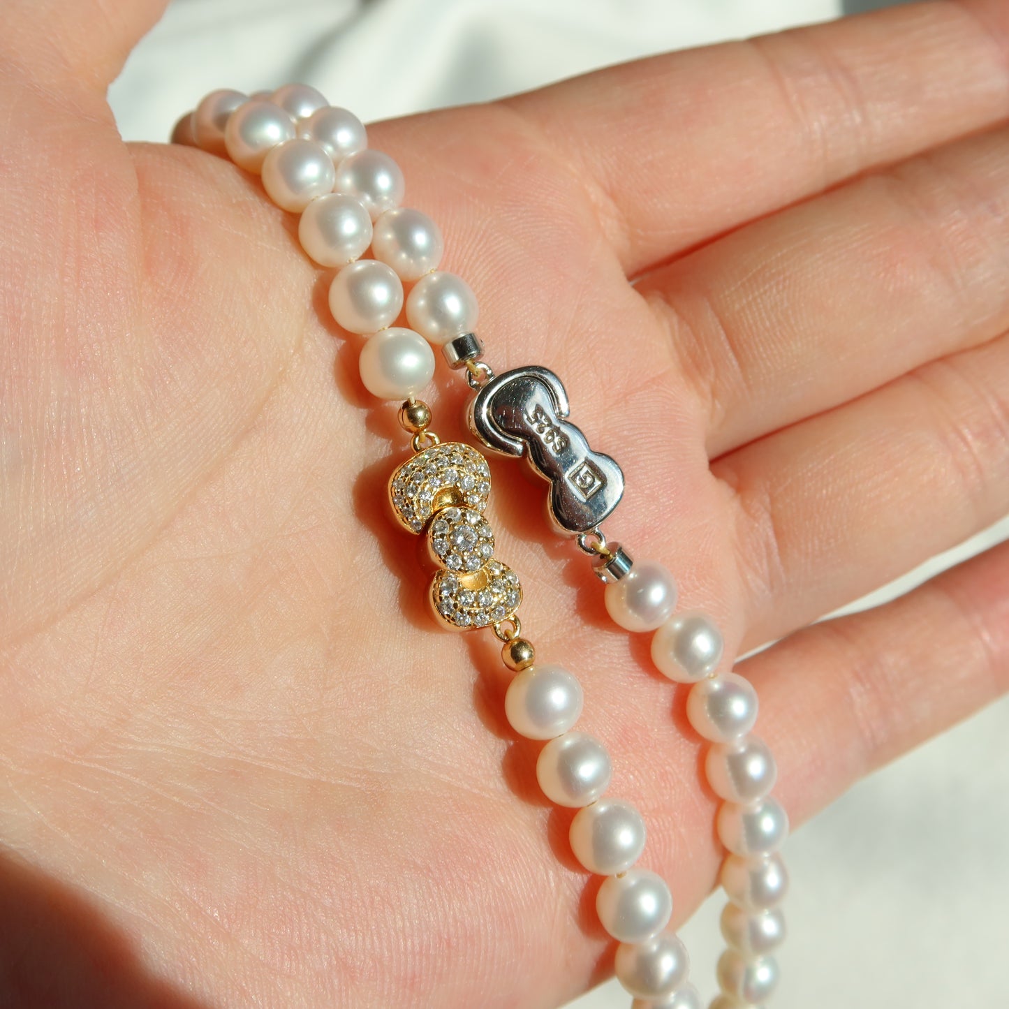 Hello Kitty Pearl Necklaces