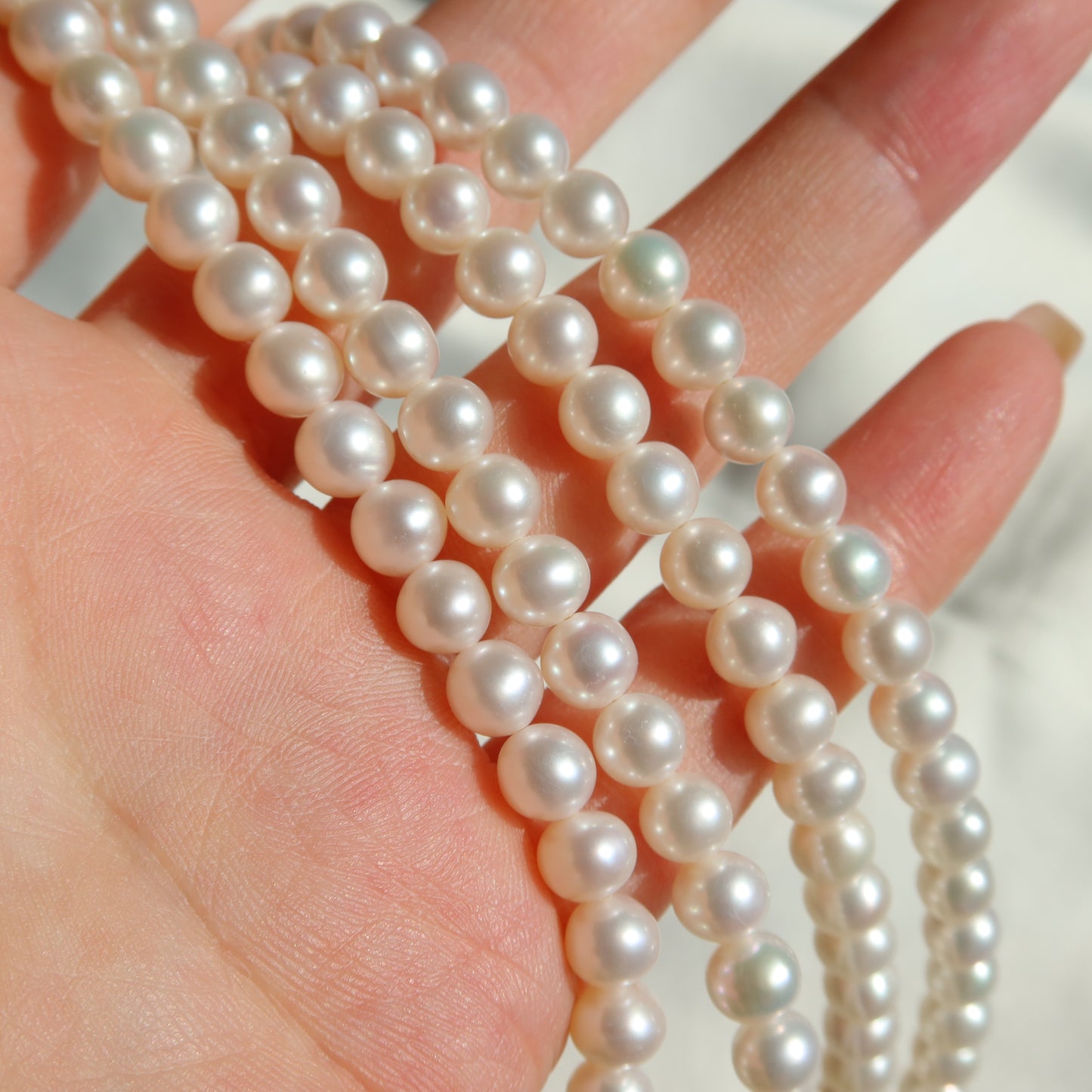 Hello Kitty Pearl Necklaces