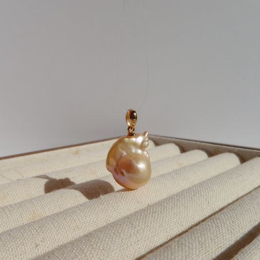 Baroque Pearl Pendant - 11