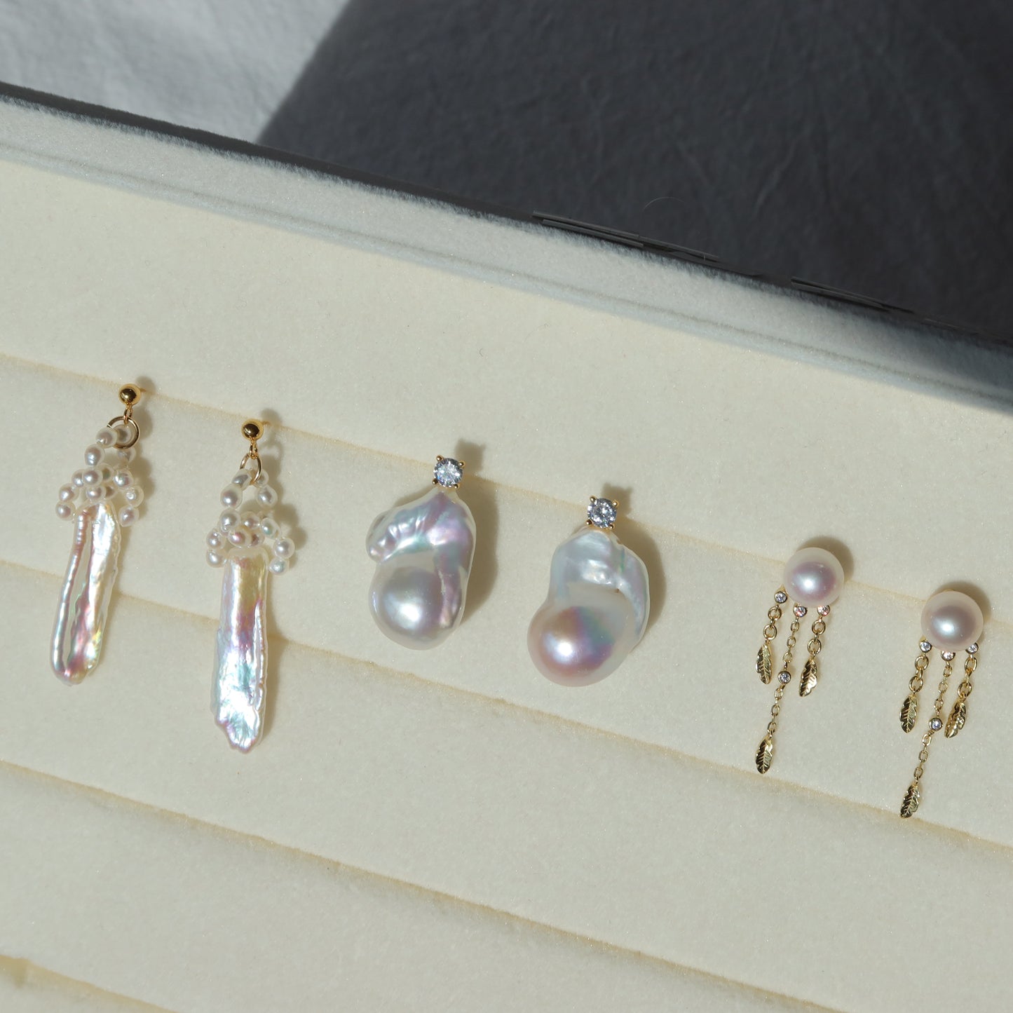 Baroque Pearl Studs