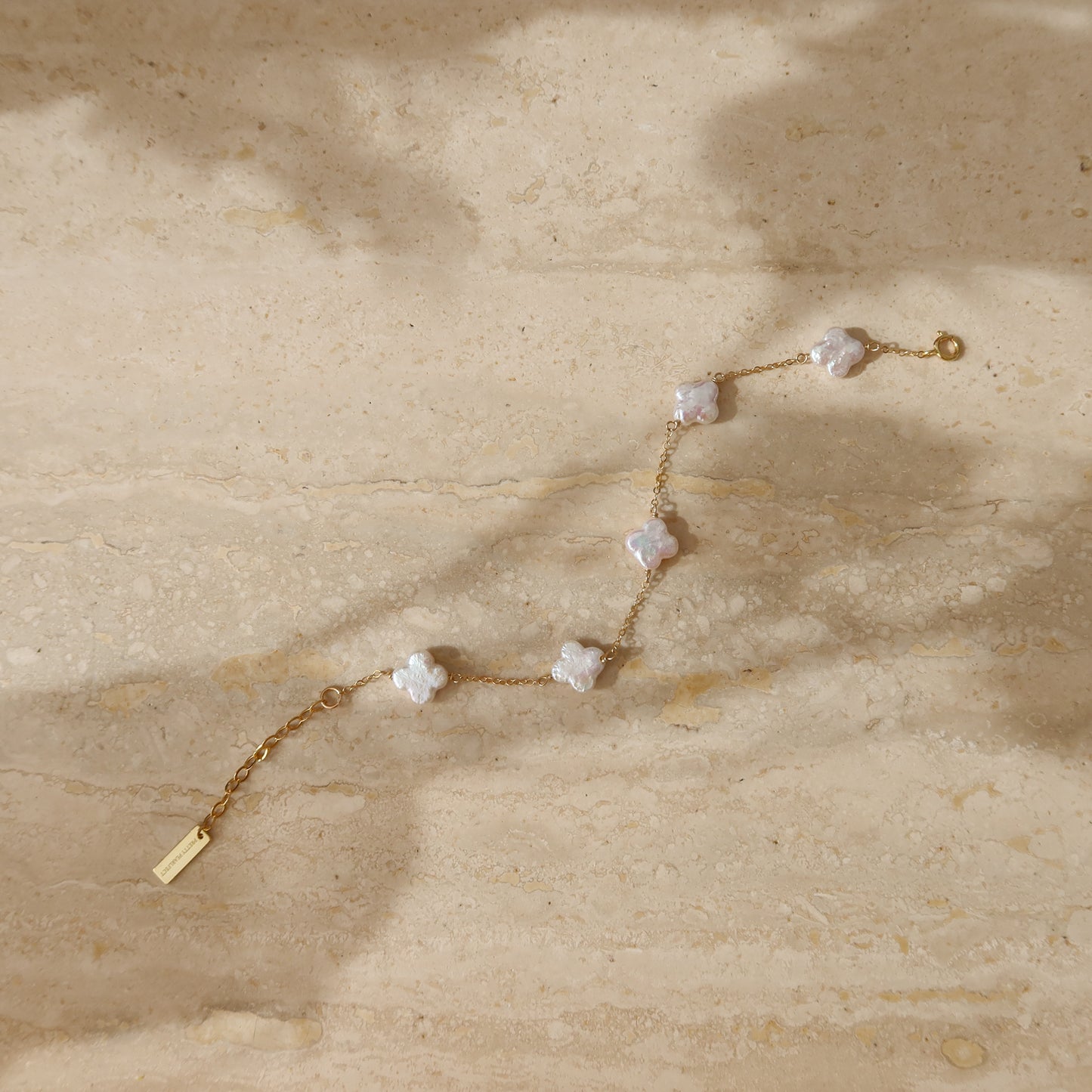 Clover Pearl Bracelets