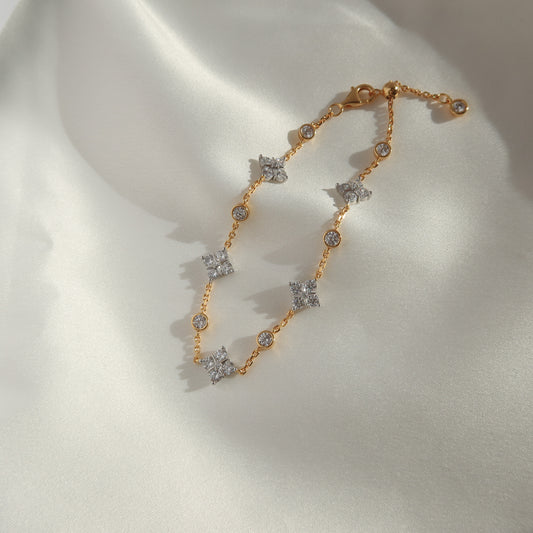 Lorreta Clover Bracelet