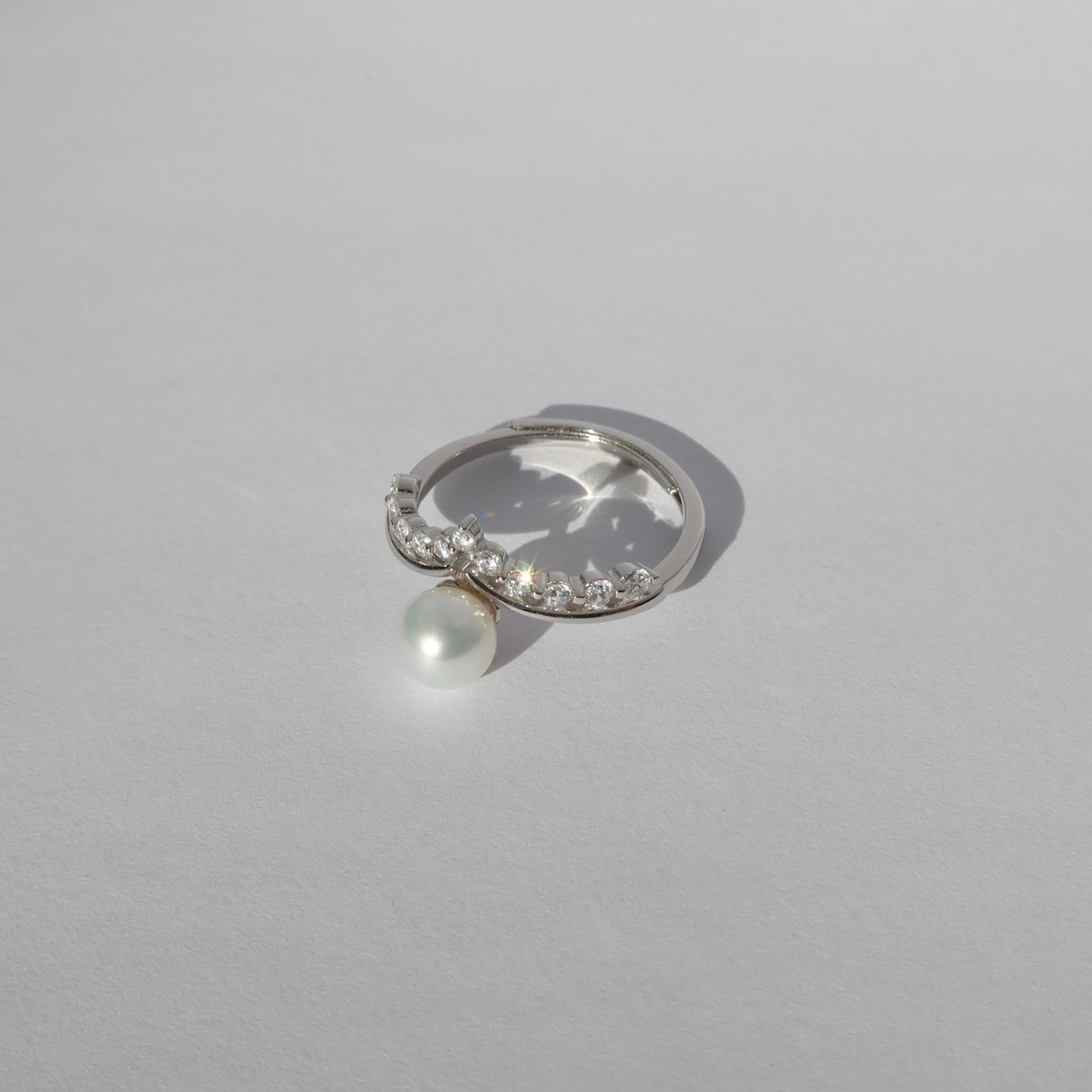 Tiara Chevron Ring