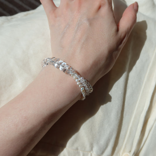 Lueur Crystal Quartz Bracelet