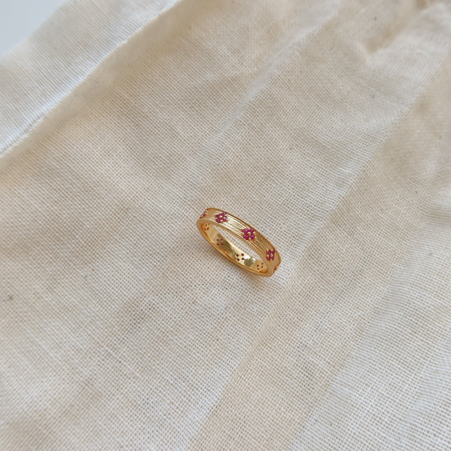 Ruby Band Rings