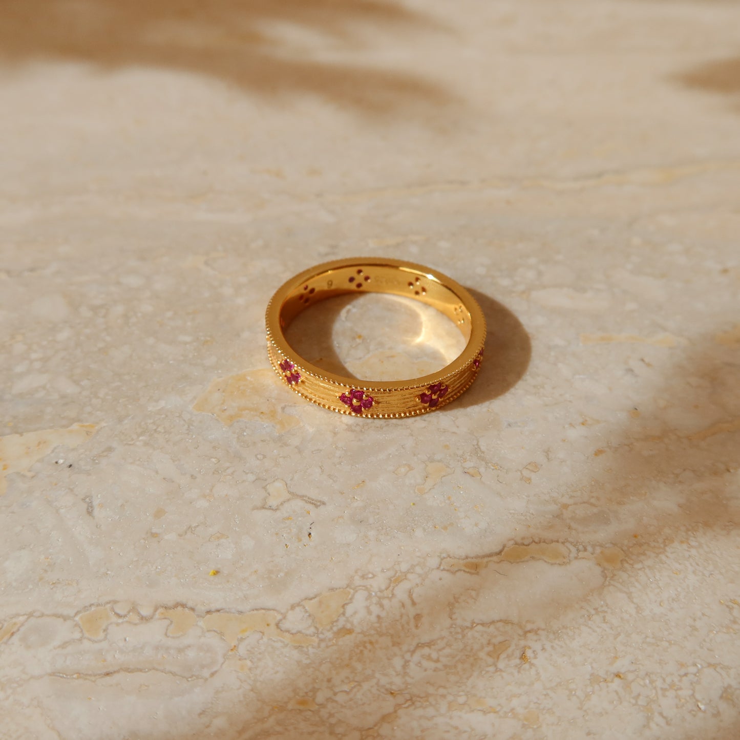 Ruby Band Rings