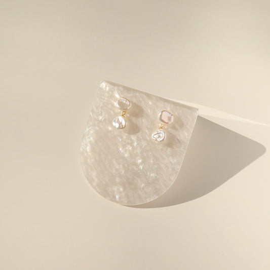 Luna Keshi Pearl Earrings