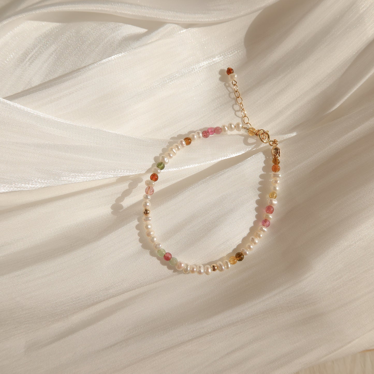 Tourmaline & Pearl Bracelets