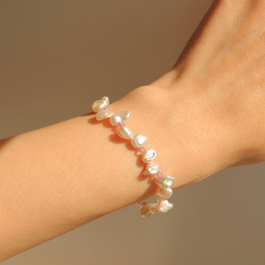 Zoe Keshi Pearl Bracelets