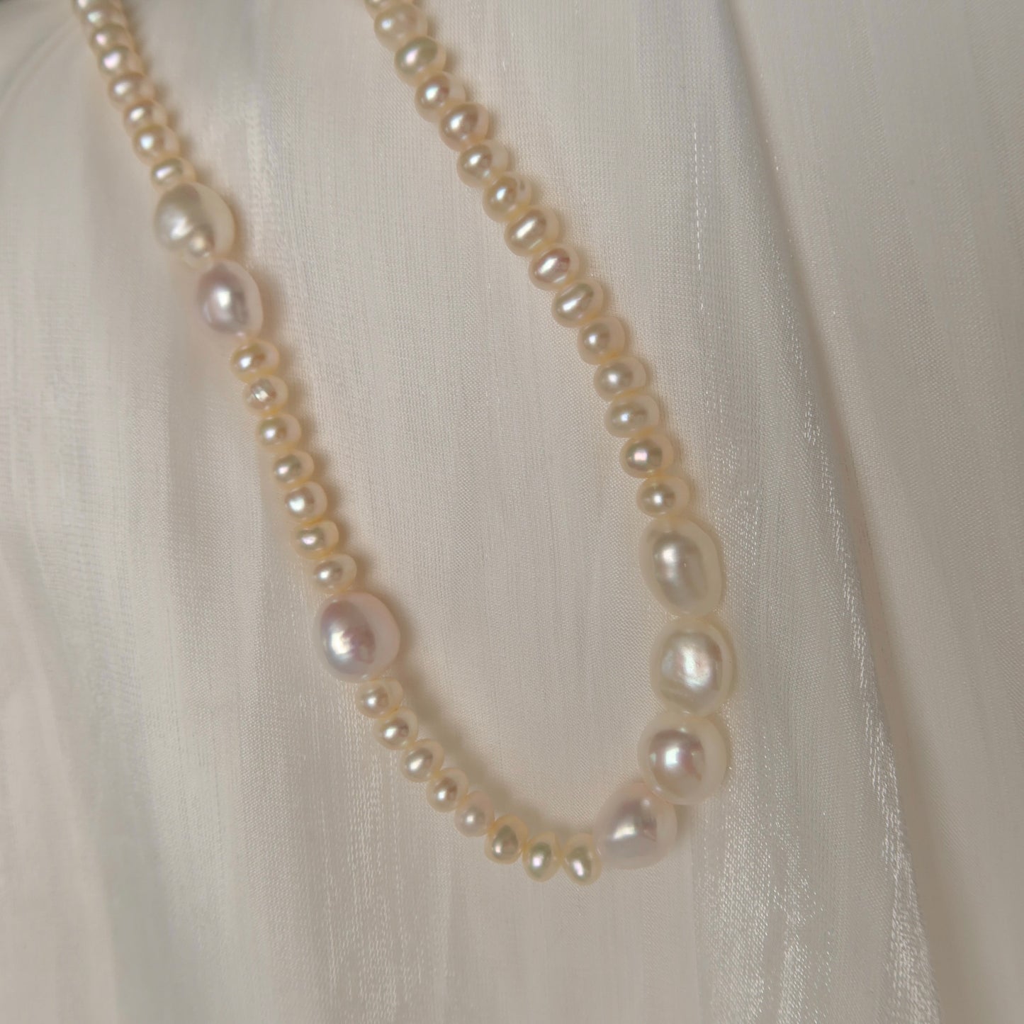 象牙珍珠项链