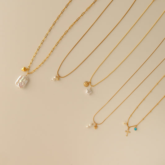 Rice Pearl Pendants