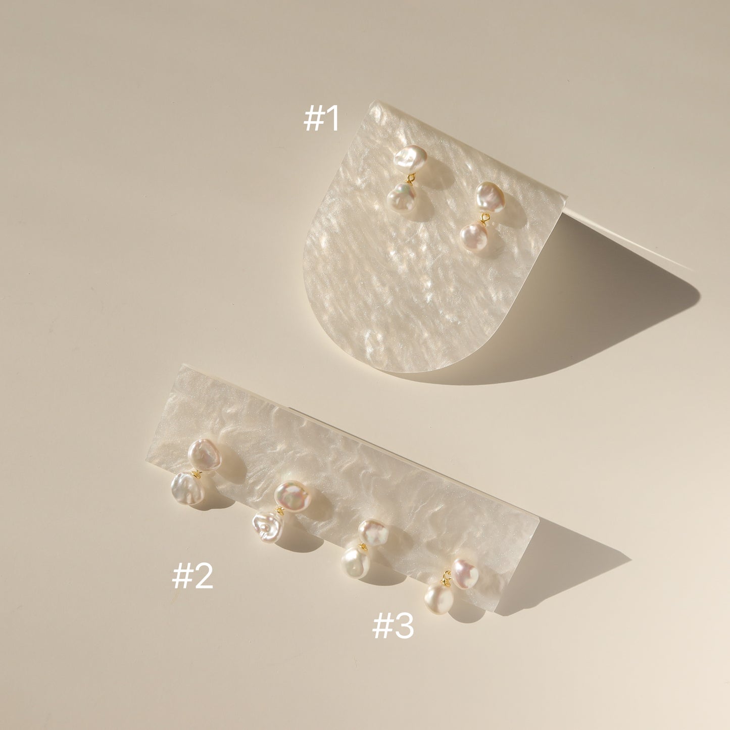 Luna Keshi Pearl Earrings