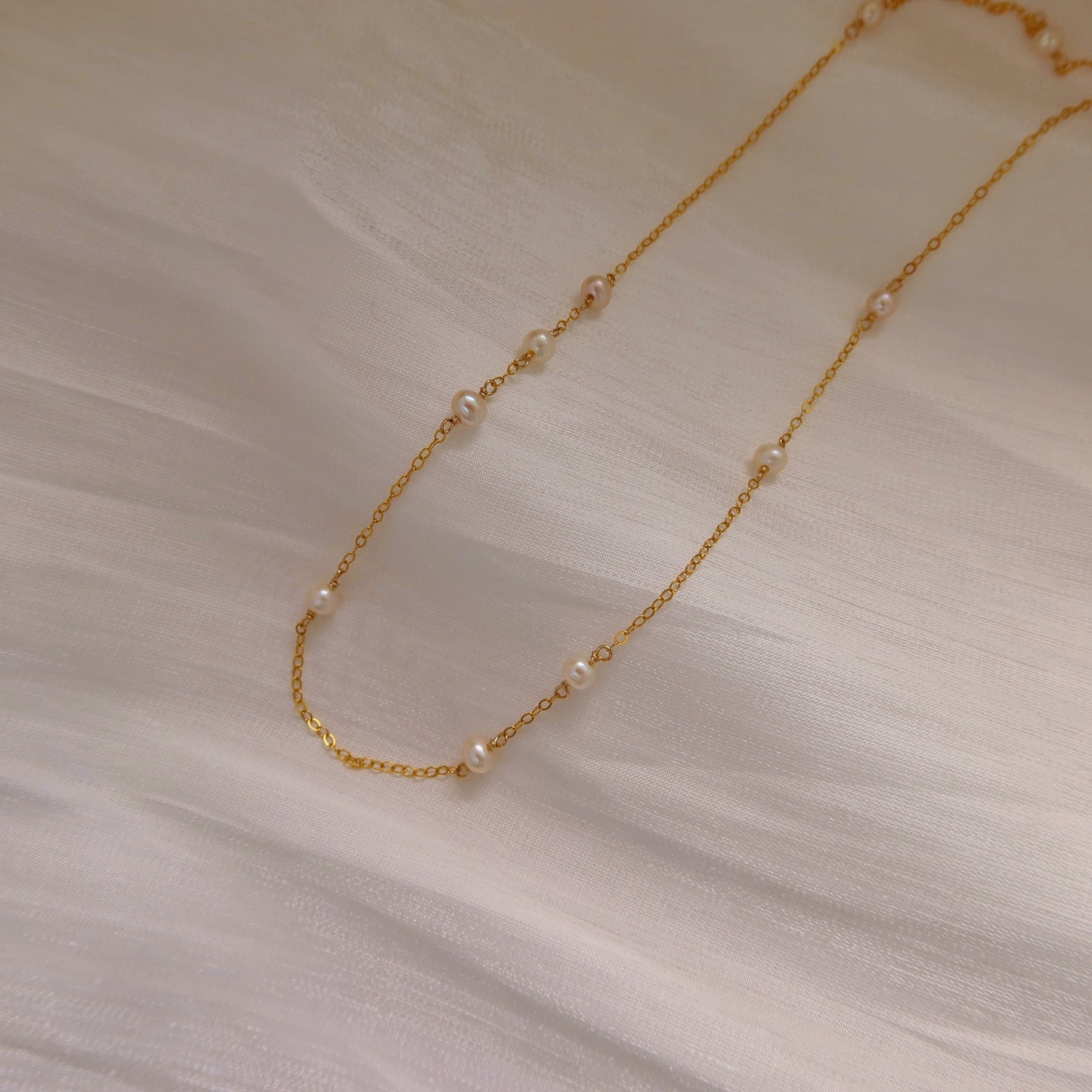 Gloria Pearl Necklace