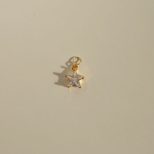 Crystal Star Earring Charms