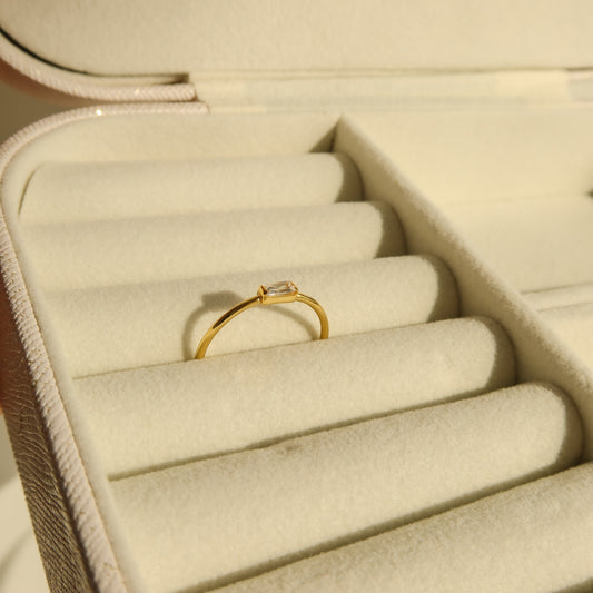 Maggie Baguette CZ Rings