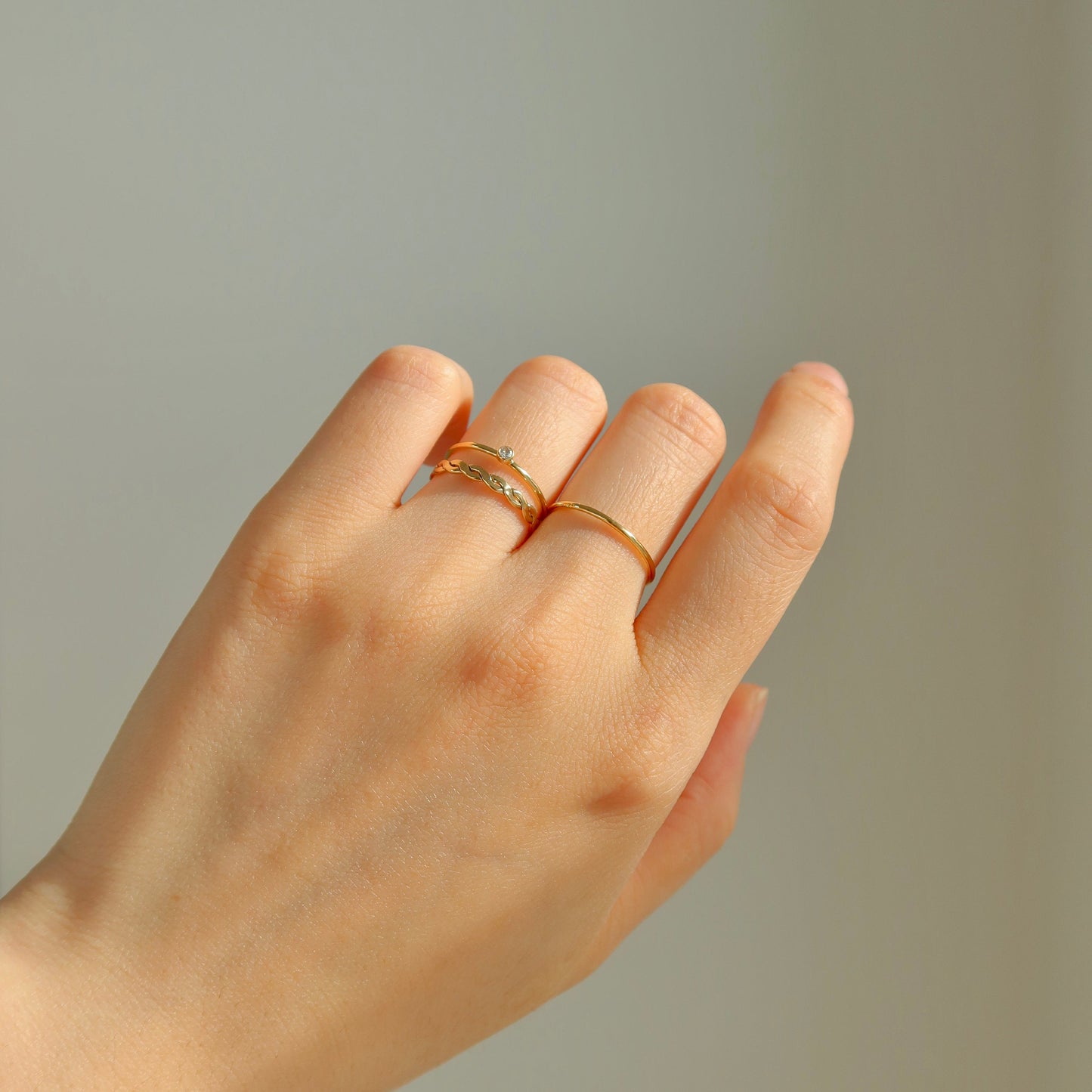 Braided Rope Stacking Ring