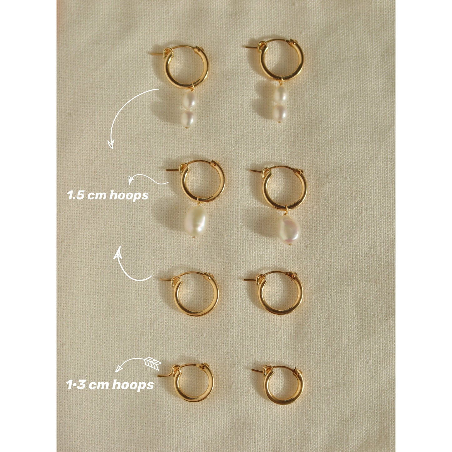 Mini Auriane Hoops