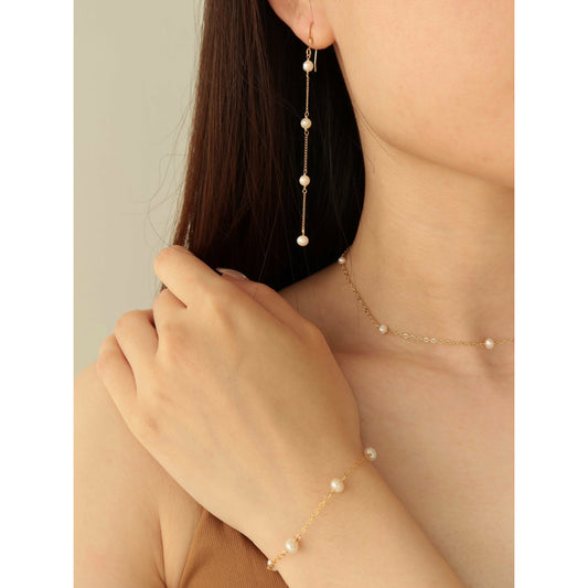 Éloise Pearl Satellite Bracelets