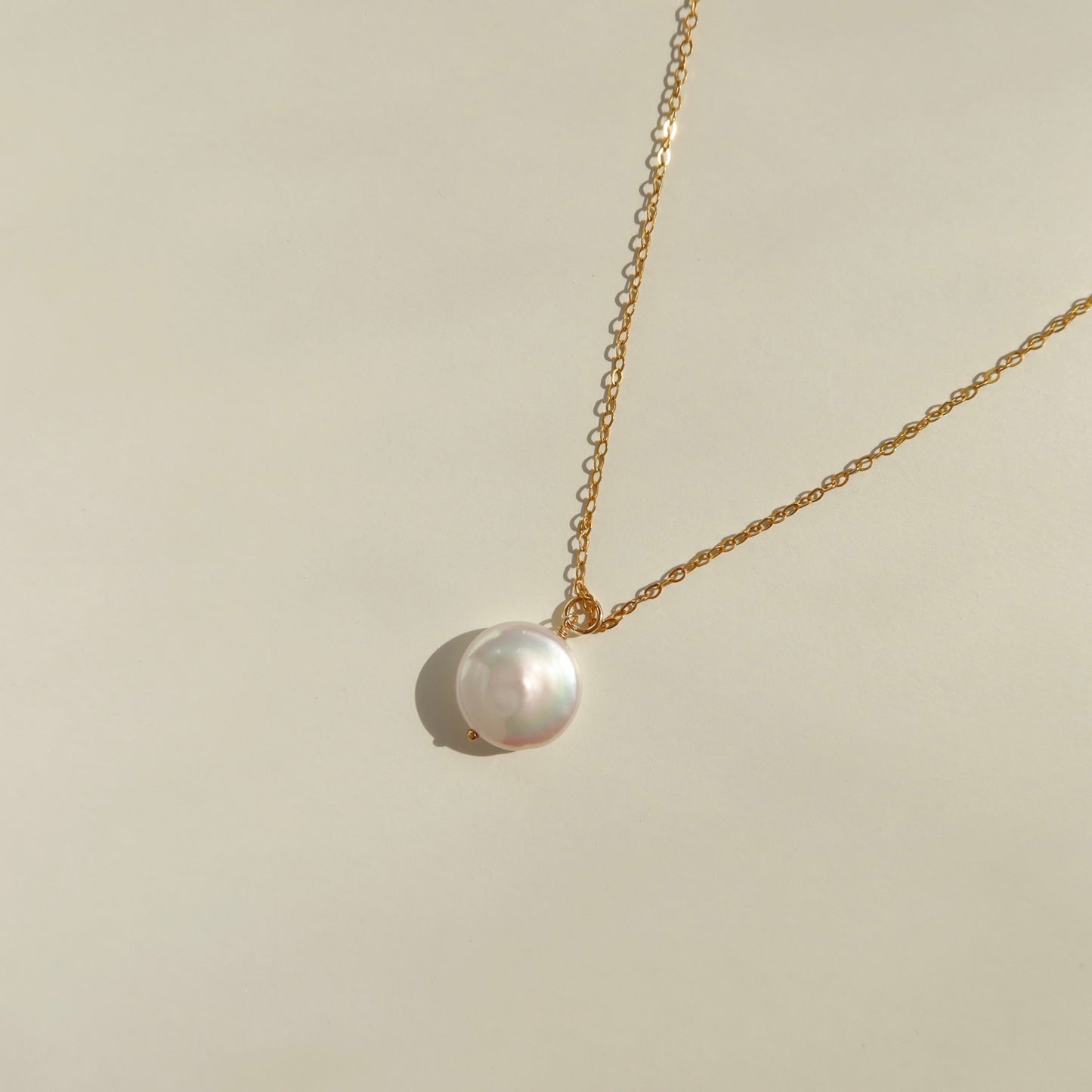 Coin Pearl Necklaces