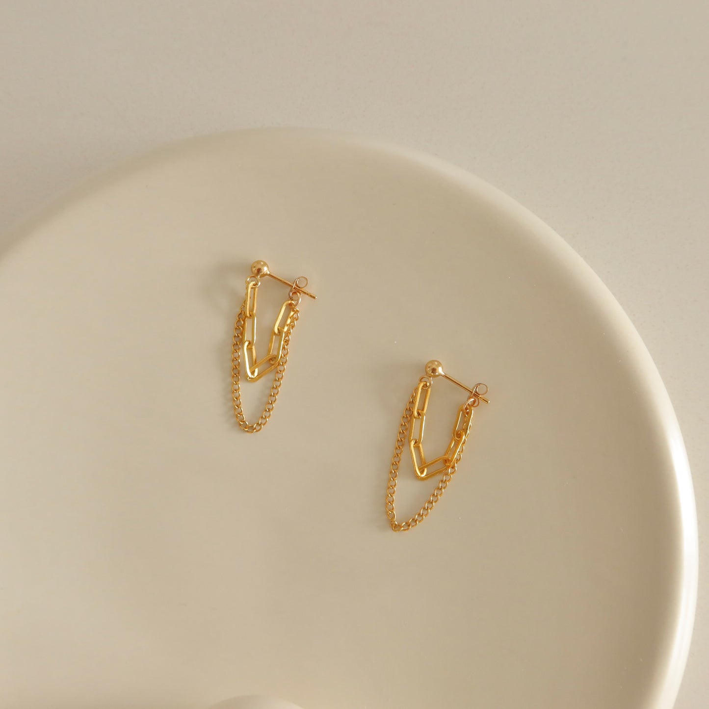 Double Chain Earrings