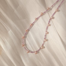 Load image into Gallery viewer, Amethyst &amp; Pearl Necklaces
