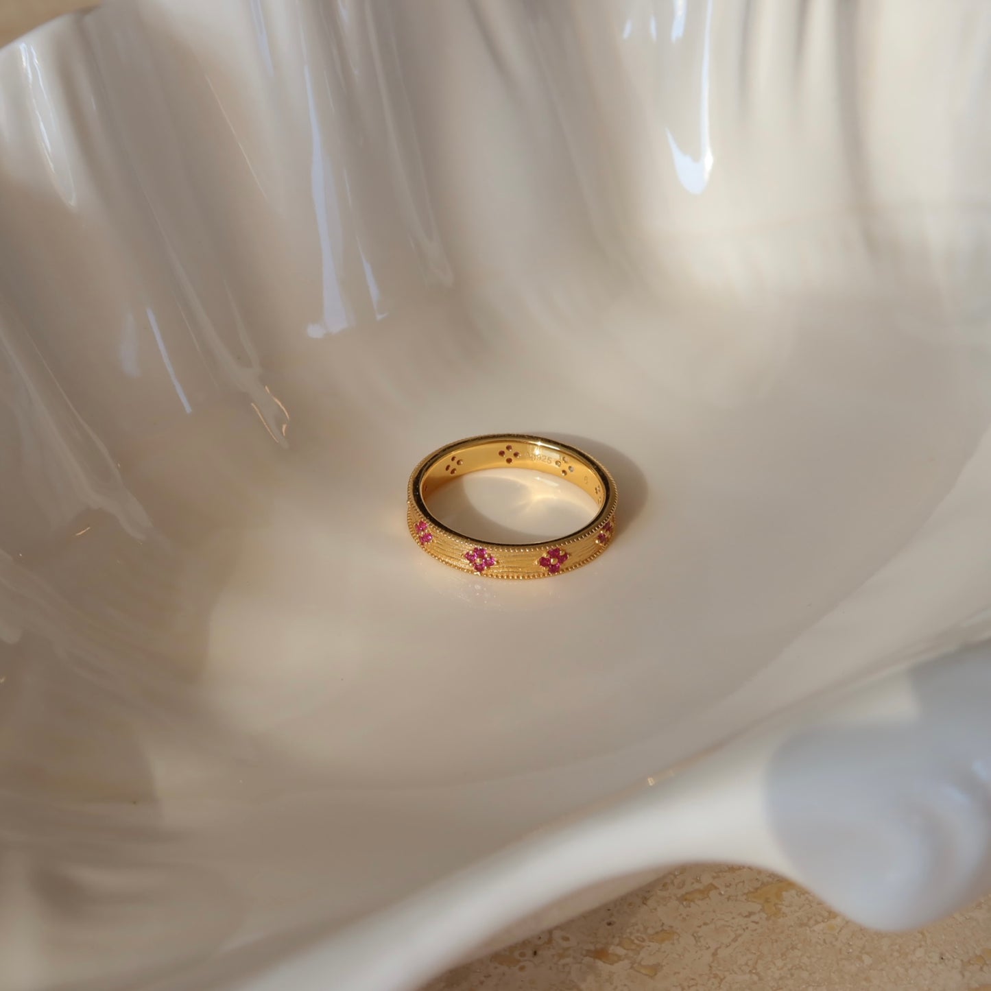Ruby Band Rings