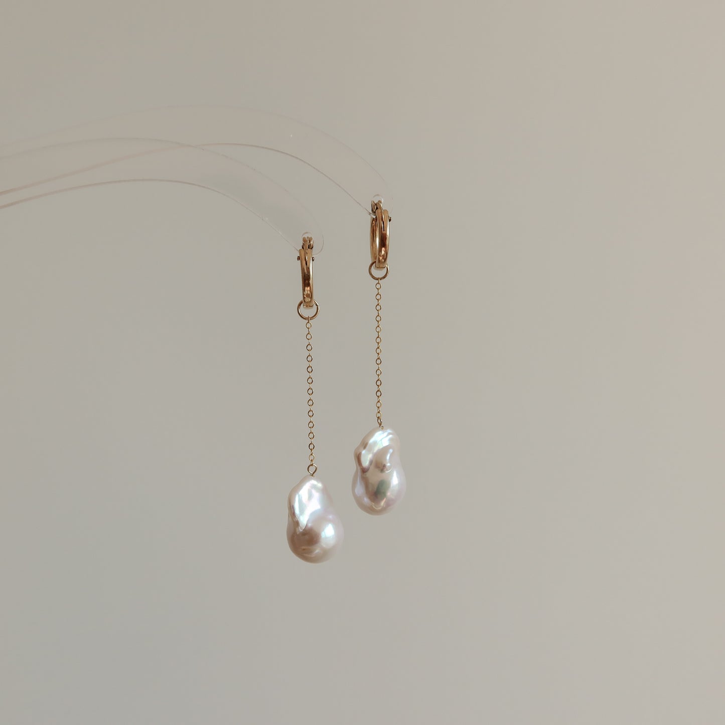 Agathe Baroque Pearl Earrings