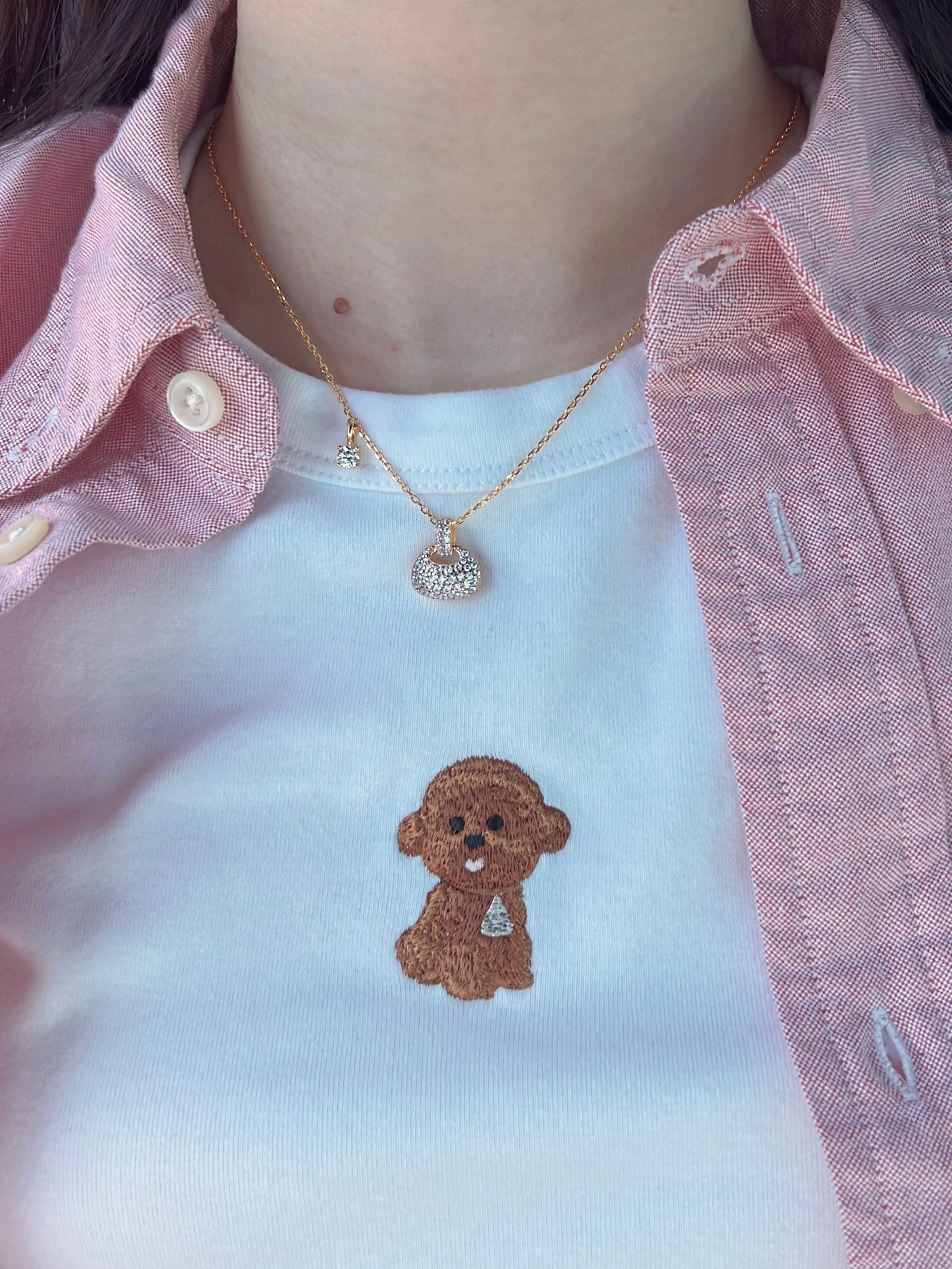 Diamond Handbag Necklaces