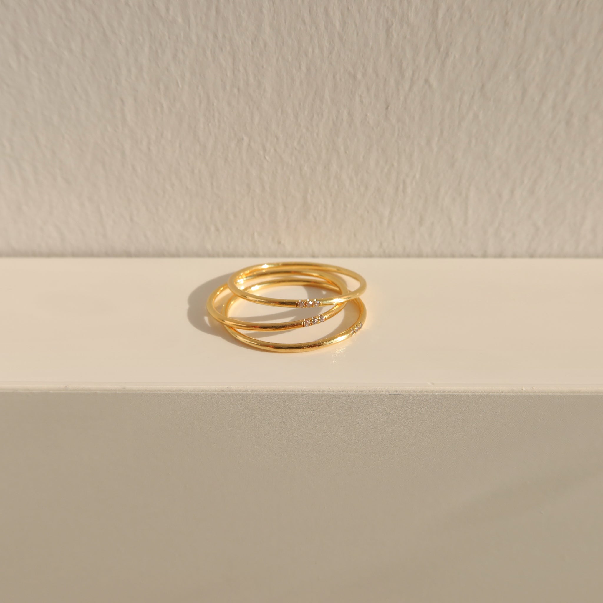 Pretty Stackable Rings Pavé Stackable Rings – Pretty Pearlfect