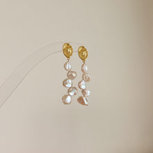 Load image into Gallery viewer, Dahlia Keshi Pearl Dangle Earrings
