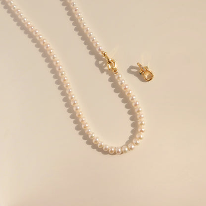 Horseshoe Pearl Necklaces