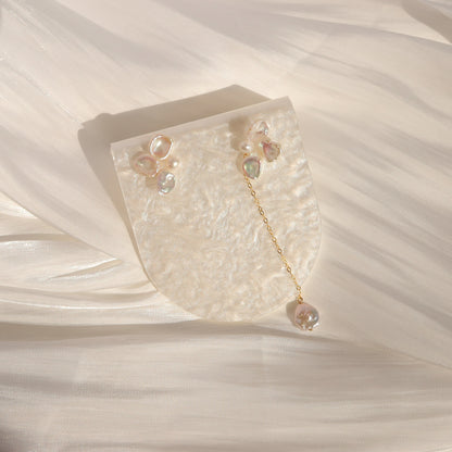 Magnolia Keshi Pearl Studs