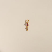Load image into Gallery viewer, Amethyst Earring Charms (Single)
