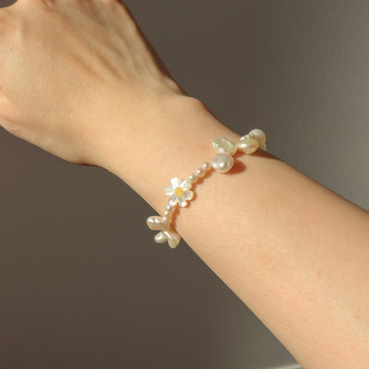 Aster Pearl Bracelets