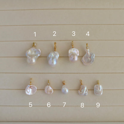 Baroque Pearl Pendant - 2