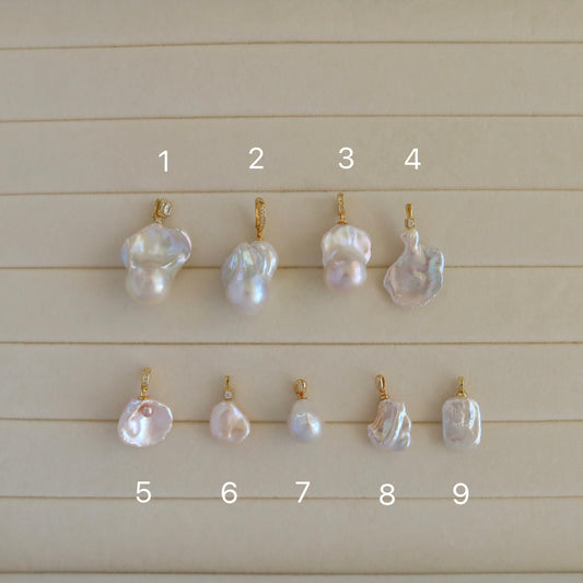 Keshi Pearl Pendant - 6