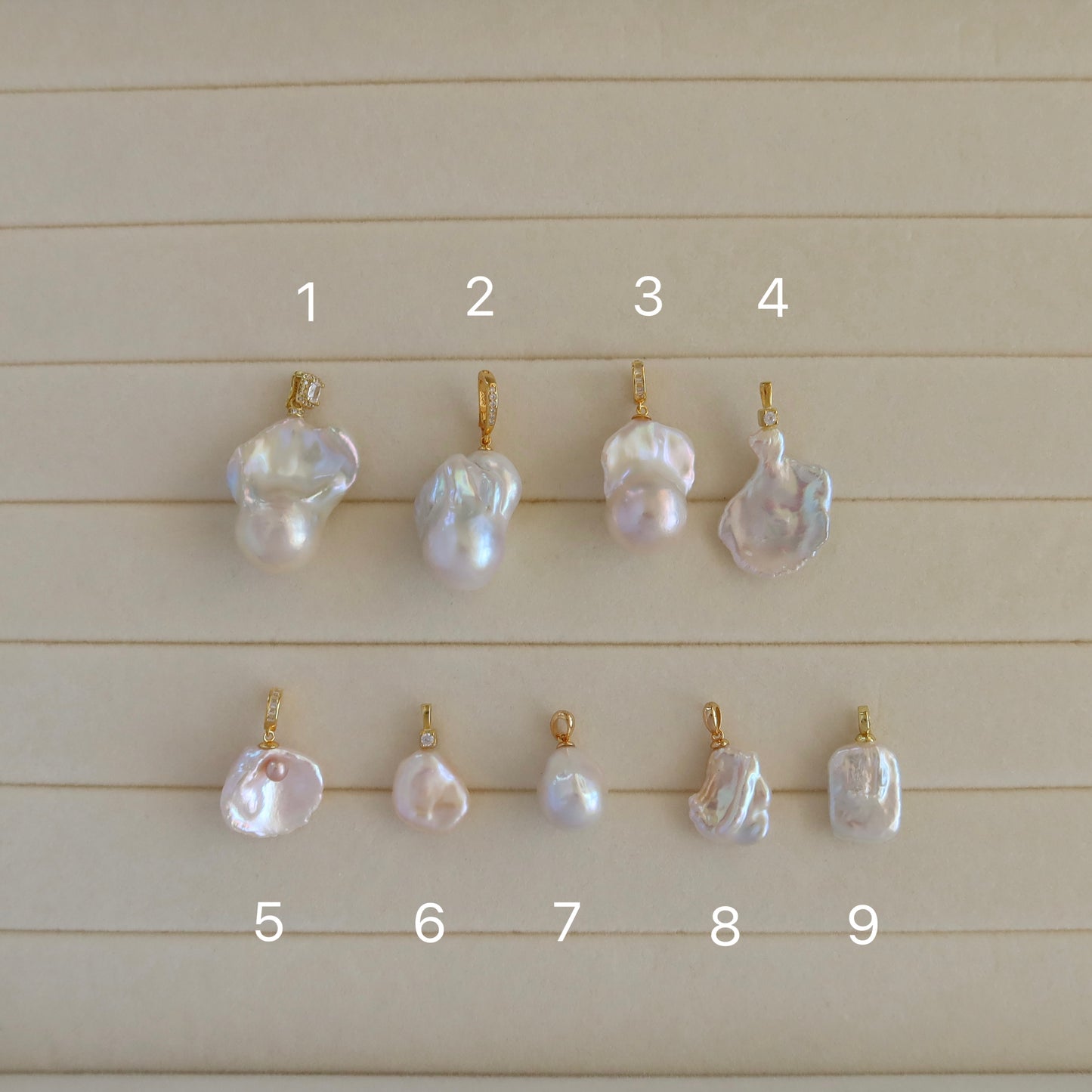 Keshi Pearl Pendant - 8