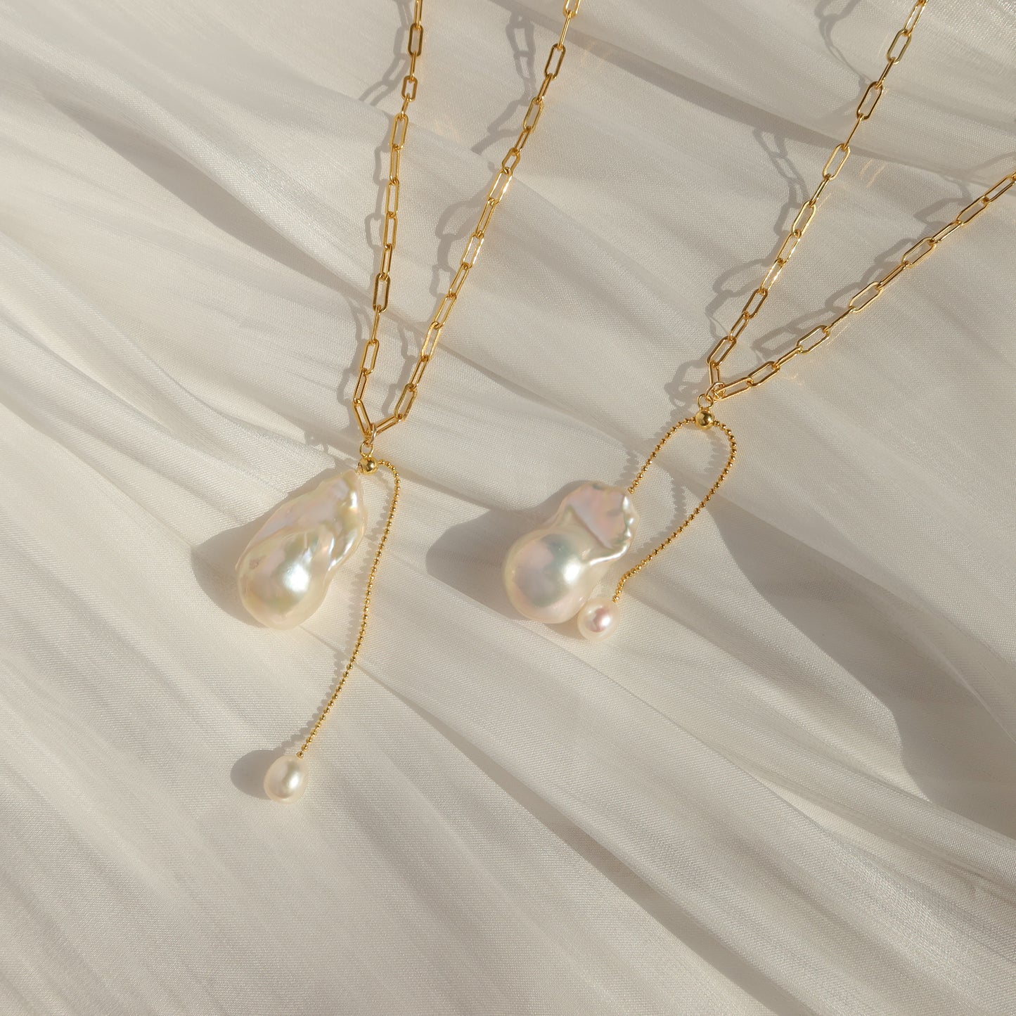 Oceane Baroque Pearl Necklaces