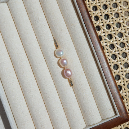 Pink Pearl Hair Pins