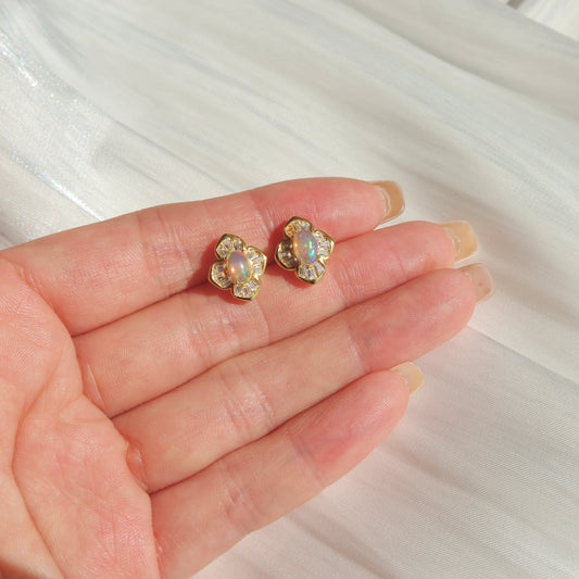 Opal Studs