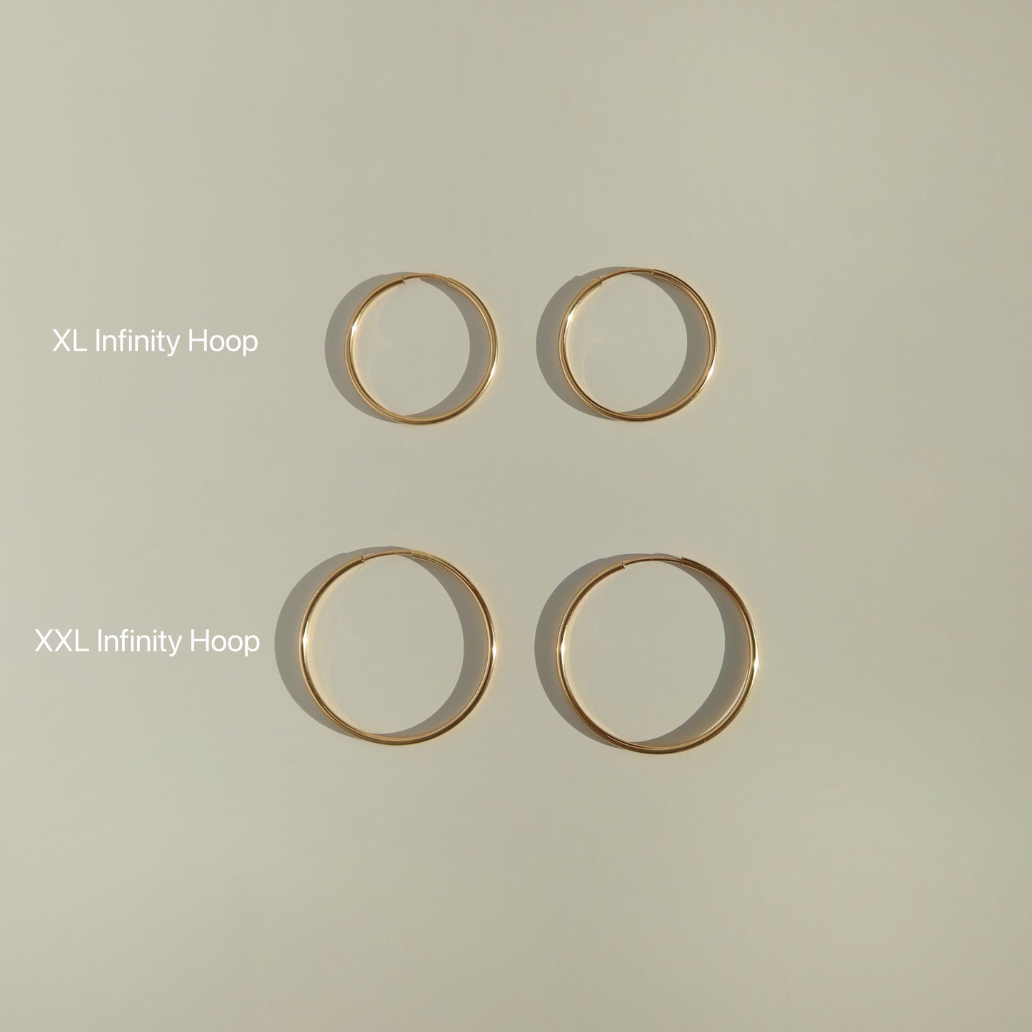 XL Infinity Hoops